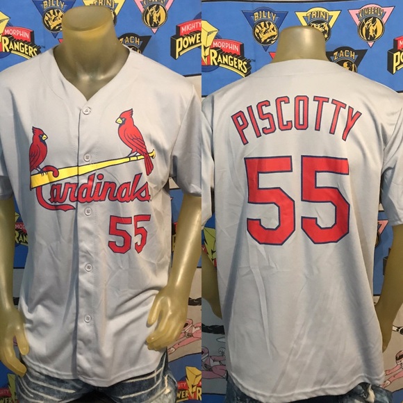 Other - Cardinals Stephen Piscotty Road Gray Jersey #55 XL